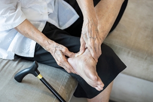 Foot Blisters on Elderly Feet